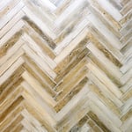 Completed Herringbone Wall