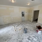 Ceiling during and walls