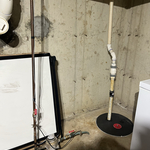 Incoming water service before install