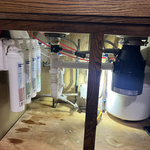Under sink reverse osmosis