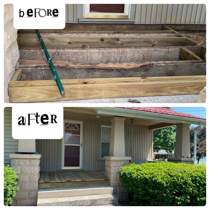 Original Porch Re-fabrication