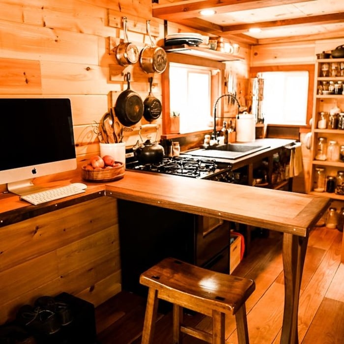 Built a 10x18 tiny house