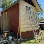 replacing rotten sding