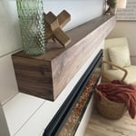 Walnut Mantle