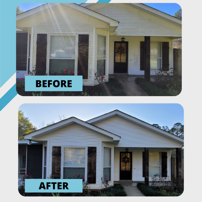 Before & After Home Exterior