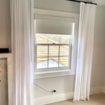Drapery installation
