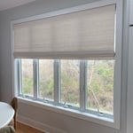 woven wood shade install
