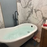 Claw Foot Tub Install
