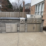 Outdoor Kitchen Island