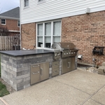 Outdoor Kitchen Island
