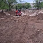 Beginning of Leveling & End of Backfill