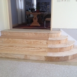 Finished framing of new stairs