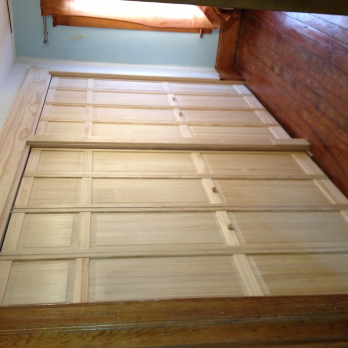 Finished closet