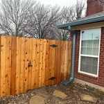 Front Facing Fence & Gate