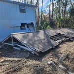 RV Carport Blown Down in a Storm