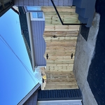 Wood privacy