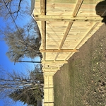 Wood privacy