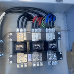 Service entrance and current transformers