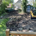 After Koi pond was filled in