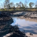 Land clearing & new pond