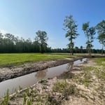 Land clearing & new pond