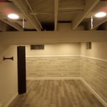 completed space with improvements