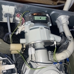 Circulation pump motor access