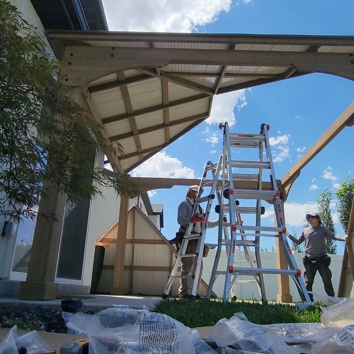 Putting Roof together