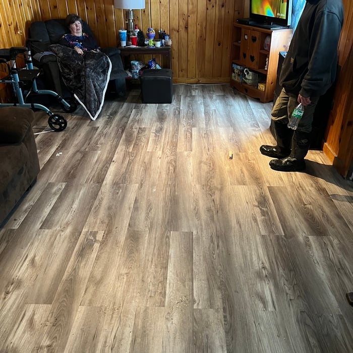 living room floor