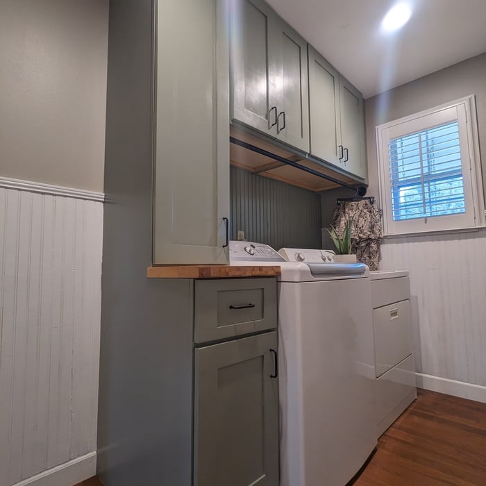 Custom Laundry Room Built-Ins
