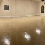 Garage floor and paint