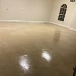 Garage floor and paint