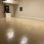 Garage floor and paint