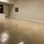 Garage floor and paint