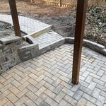 Paver Patio and Stairs