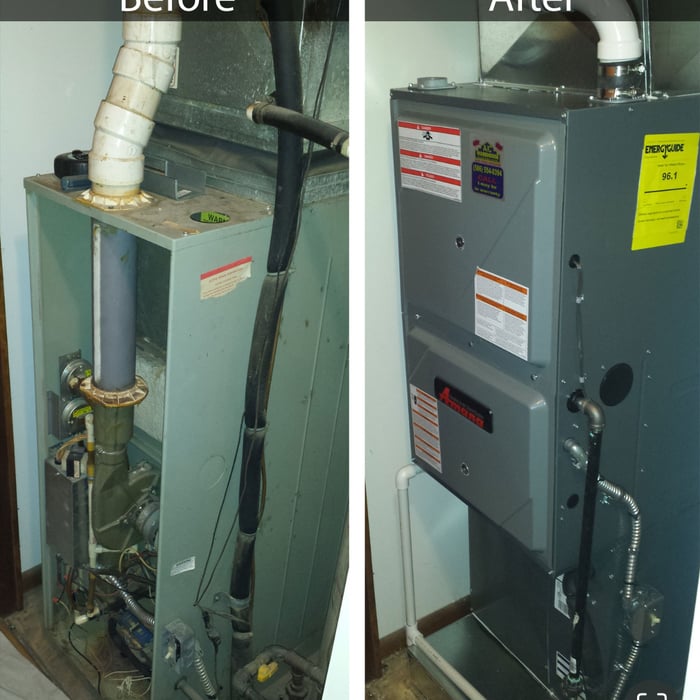 Furnace installation