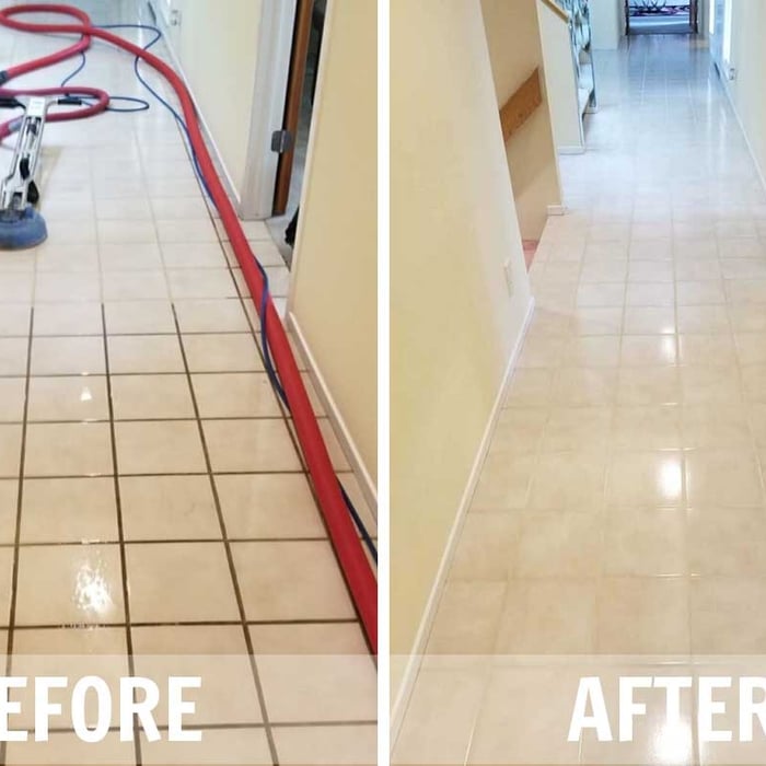 Grout restored