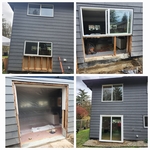 Sliding glass door installation