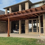 Attached Pergola