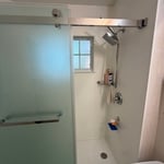 glass shower door