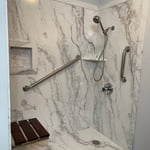 Safe shower install