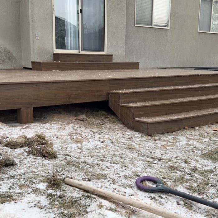 Finished deck