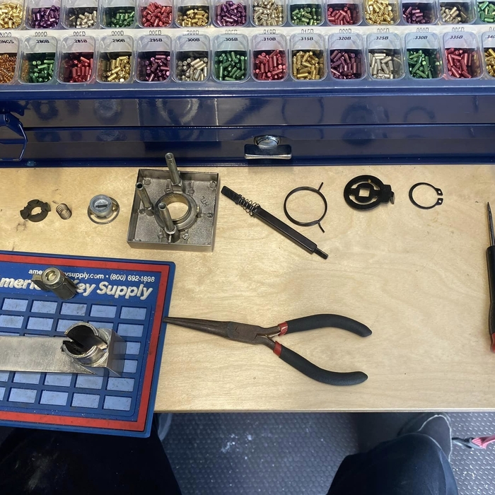 Lock rekey or repairs