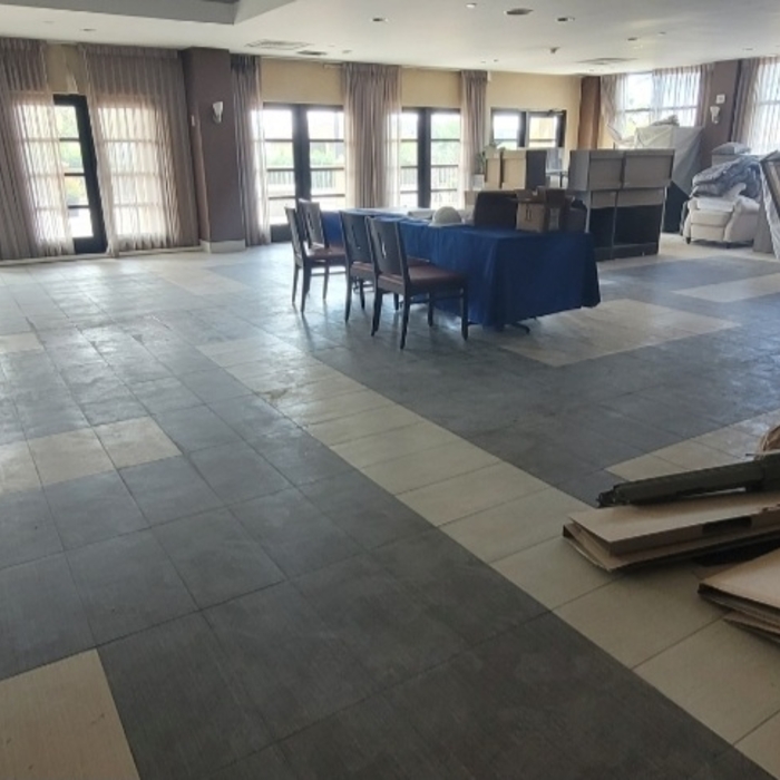 Post Construction Commerical Clean - Dining Area