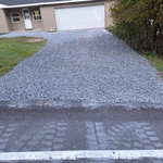 Stoned Driveway