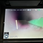 Inspection showing proof of removal of the solids