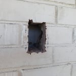 Electrical Outet cutout