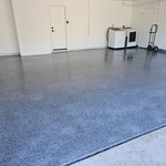Epoxy Flake Garage Floor