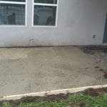 wet cement