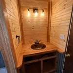 Rustic Bathroom Remodel